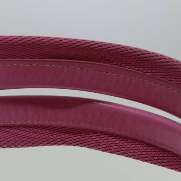 PRADA Boston Bag Nylon Pink Auth ac2870 - Picture 9 of 16